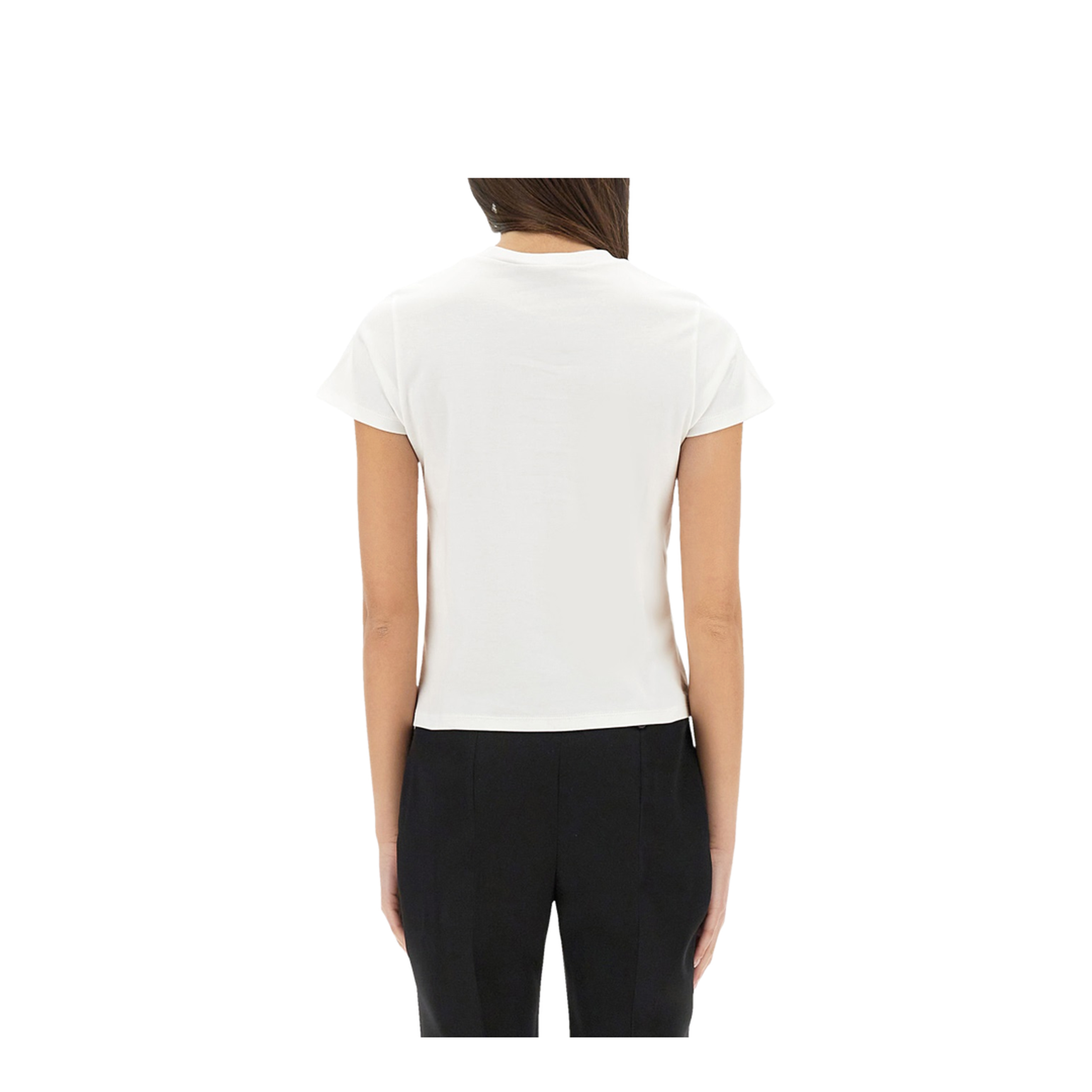 T-Shirt with Embellished Skull