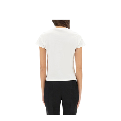 T-Shirt with Embellished Skull