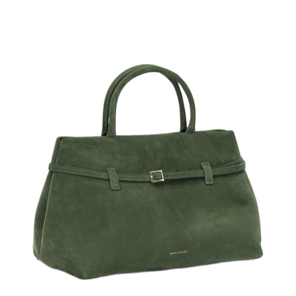 MAYFEYR - Manu Atelier - Le Cambon 35 Medium Handbag - 2026168LECAMBON35VELVETGREEN