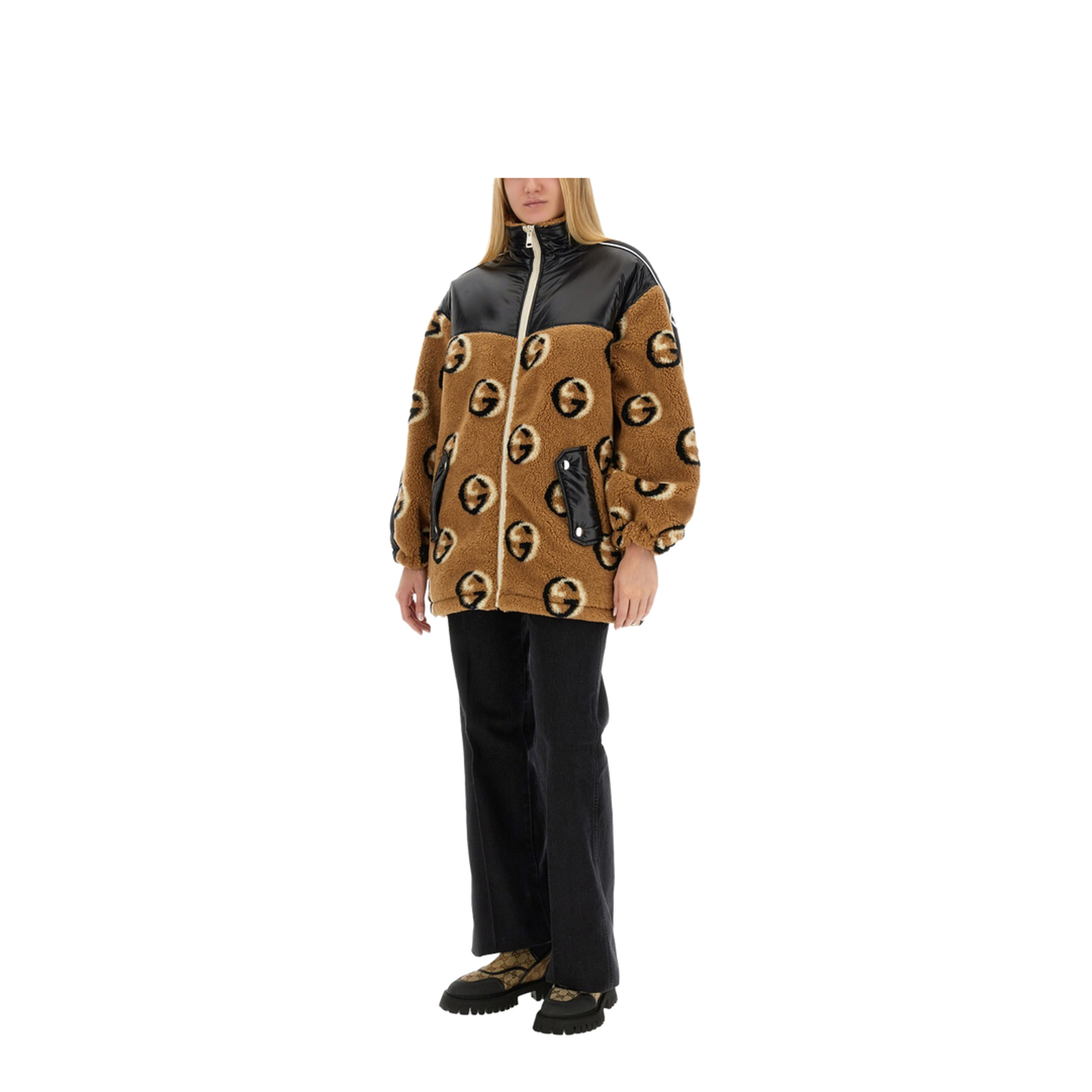 Jacquard Zipper Jacket