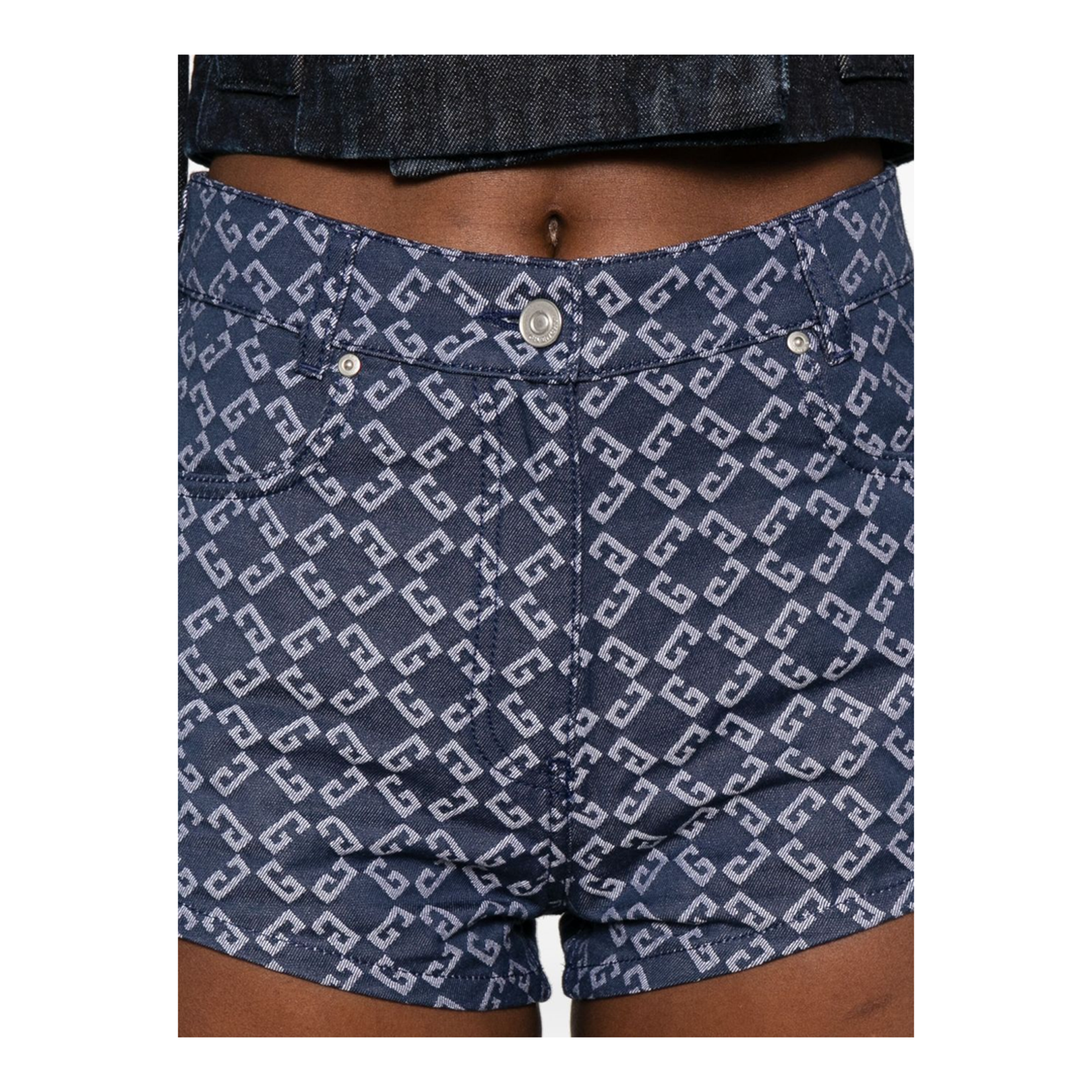 Denim Cotton Shorts