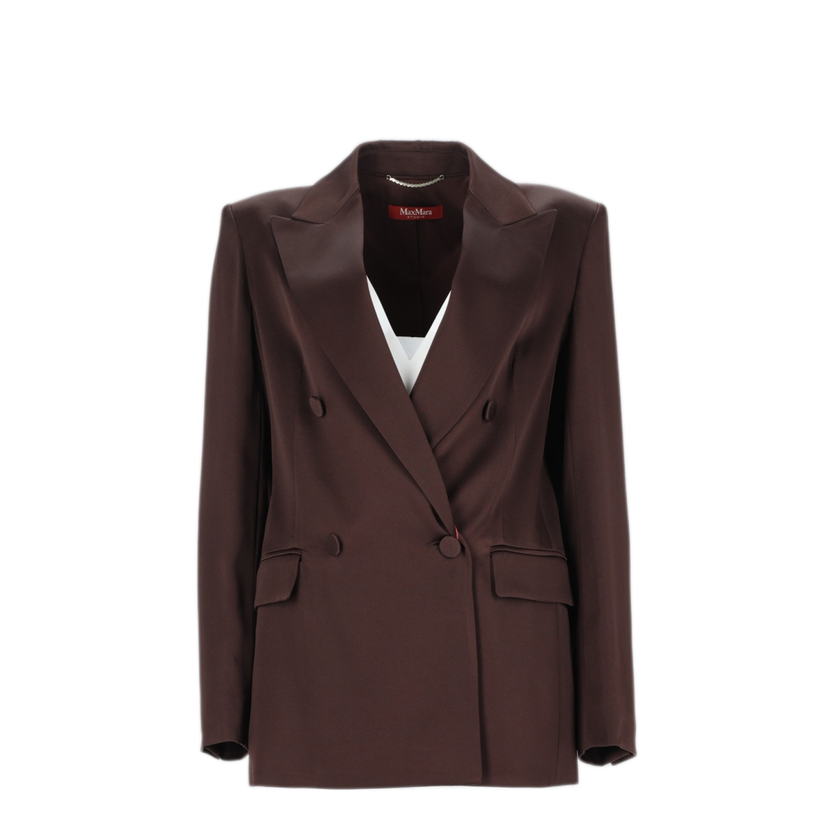 MAYFEYR -  - Blazer Doppiopetto In Envers Satin - 2626046023600490060