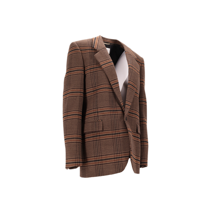 MAYFEYR - Saint Laurent - Prince Of Wales Check Blazer - 842593Y9I702849