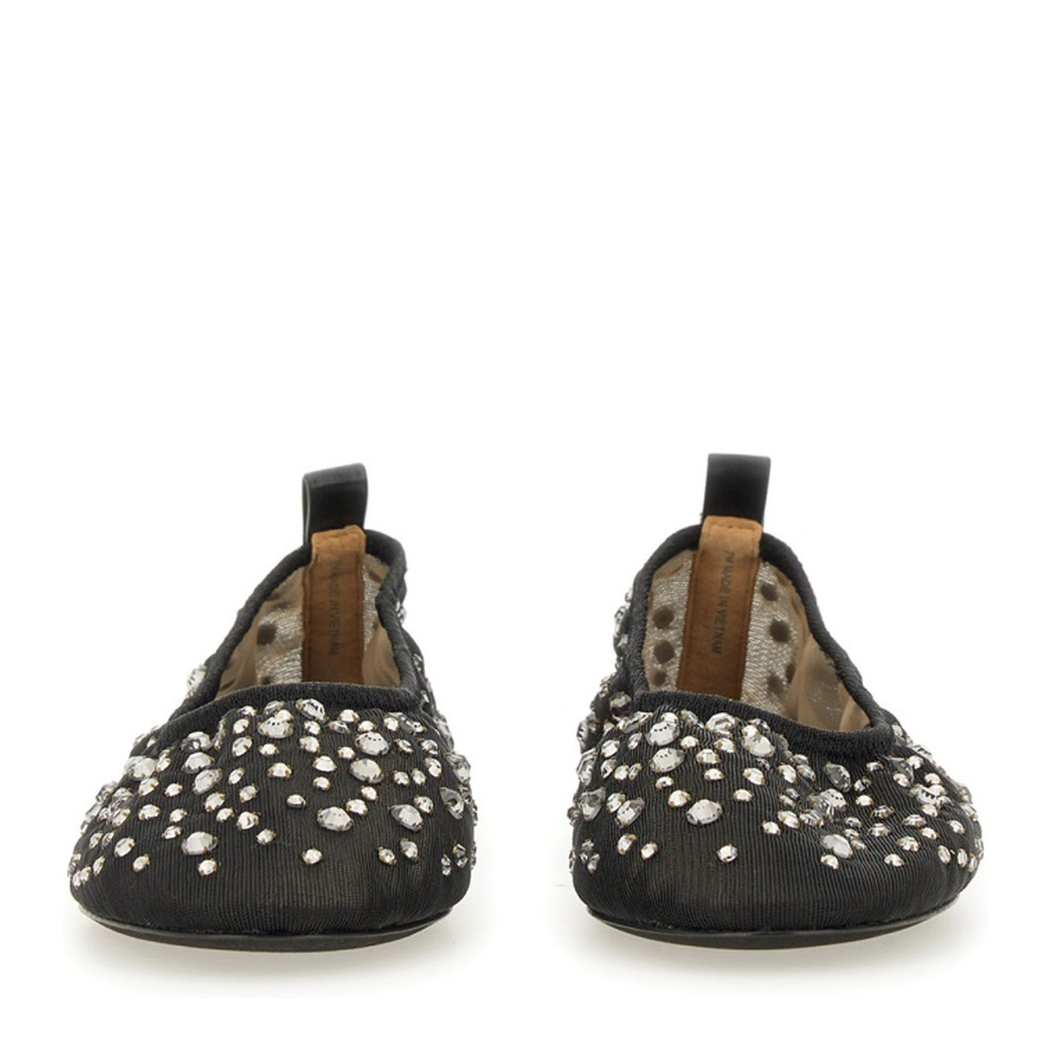 Crystal Ballet Flats