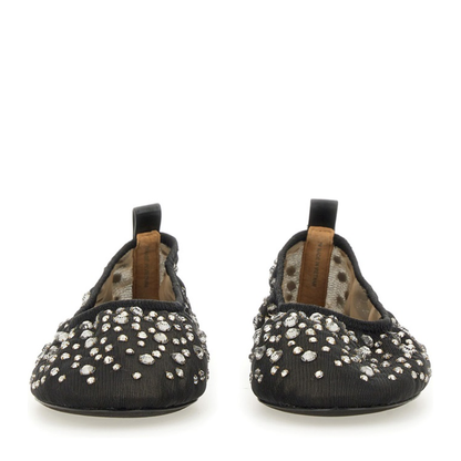 Crystal Ballet Flats