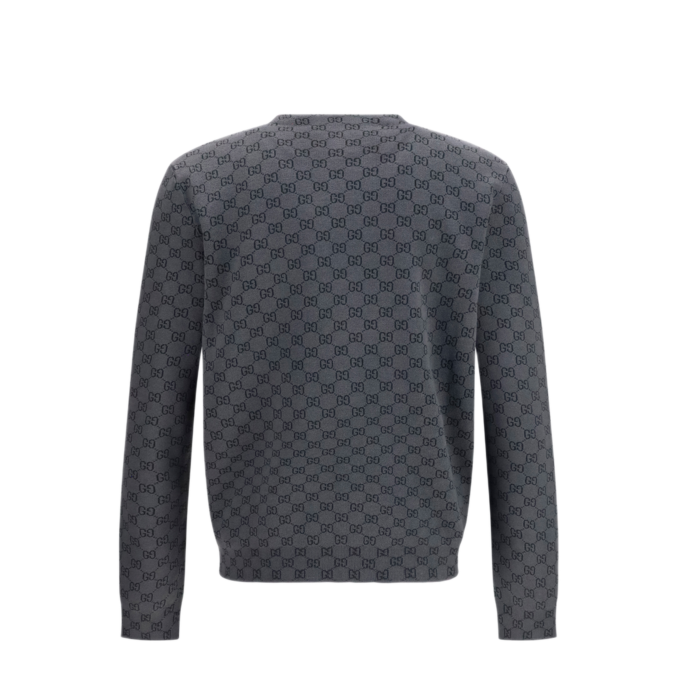 MAYFEYR - Gucci - Silk And Wool Gg Print Cardigan - A0027KXKFMB1044