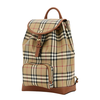 Printed Canvas Backpack