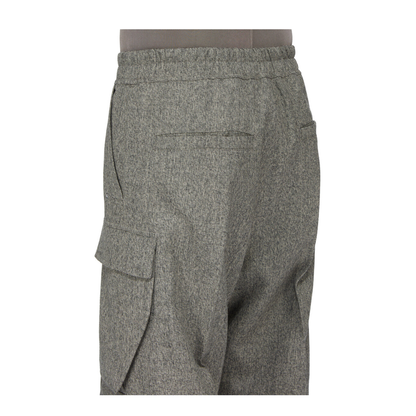 Wool Trousers With Cargo Pockets