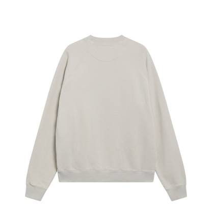 MAYFEYR - Prada - Talc-Colored Cotton Fleece Sweatshirt - UJL29DOOO1952F0K74