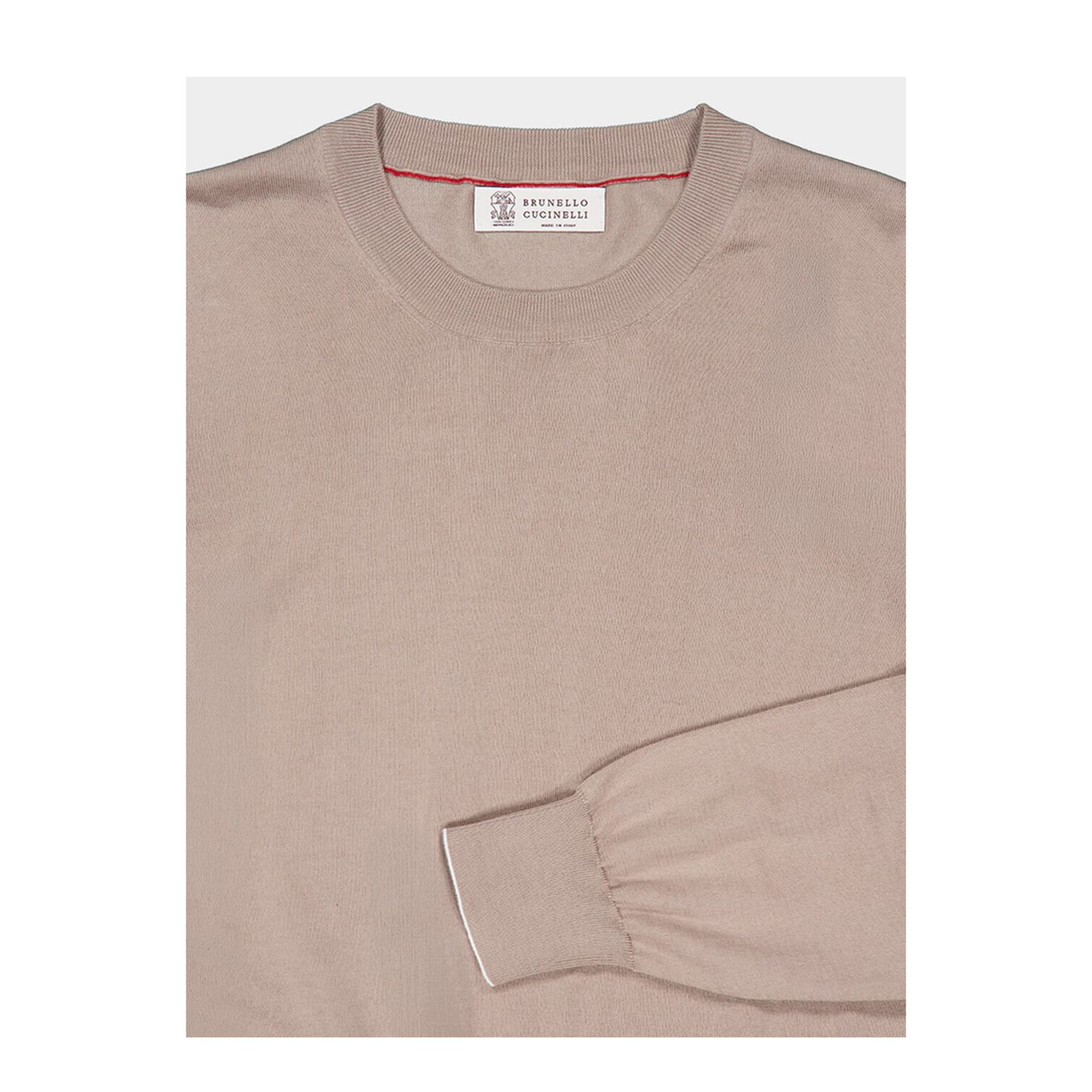 Cappuccino Cotton Sweater