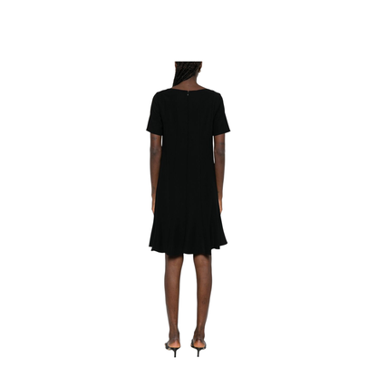 Technical Cady Dress with Pleats