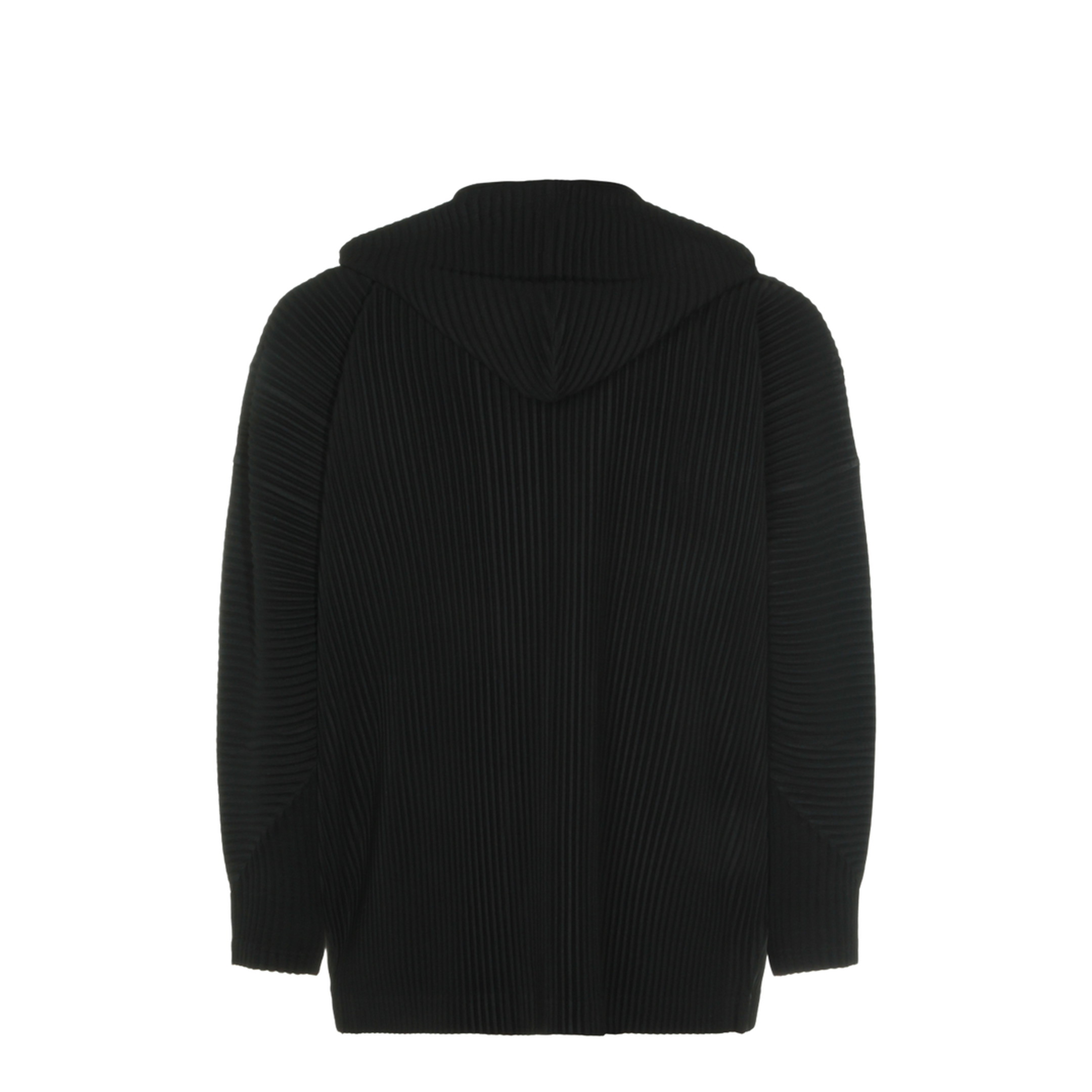 Pleated Sweatshirt with Buttons