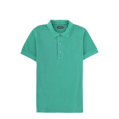 MAYFEYR - Tom Ford - Lyocell And Cotton Polo Shirt - JPS011JMT013GBI
