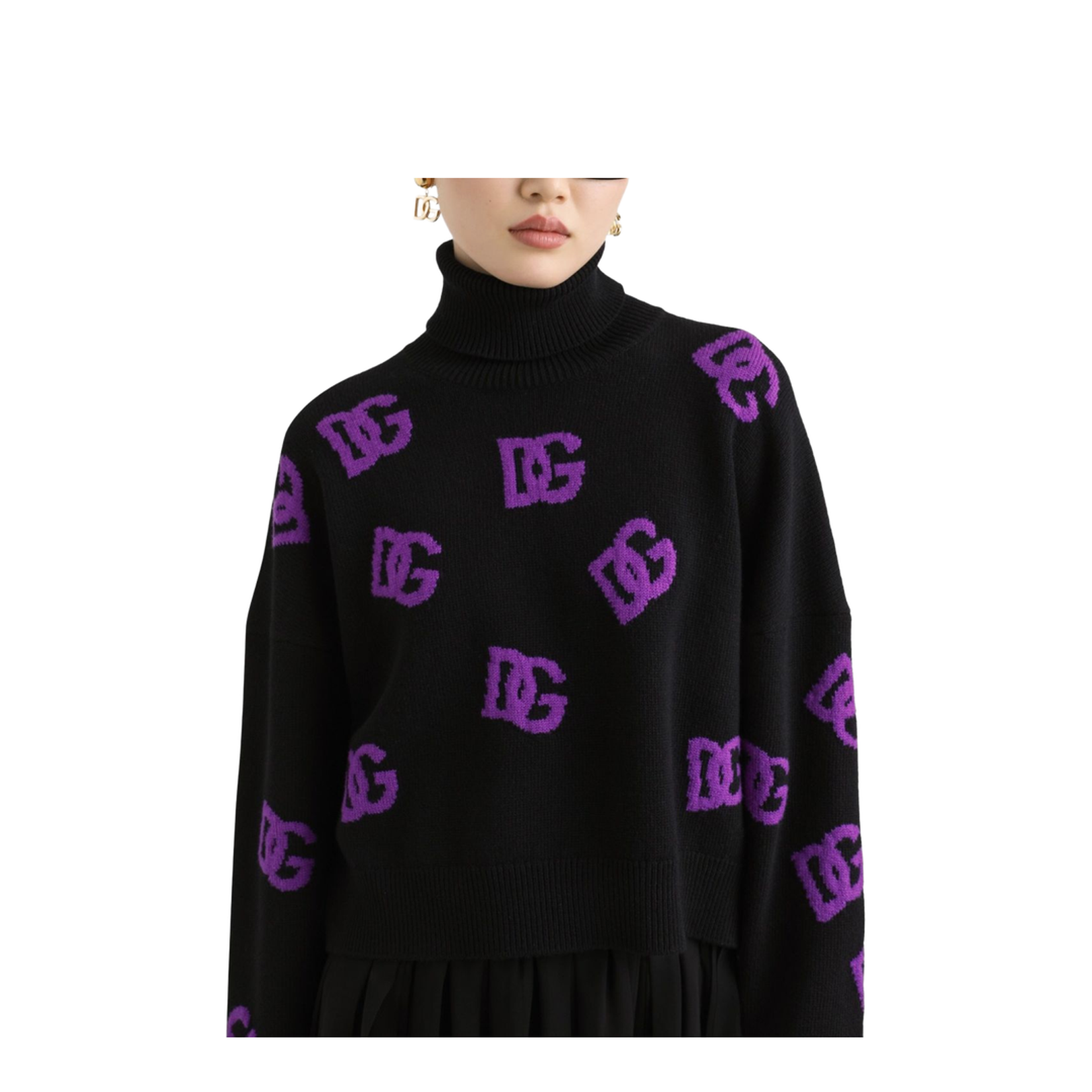 Wool Turtle-Neck Jumper