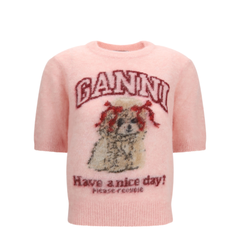 Alpaca Graphic Knit T Shirt
