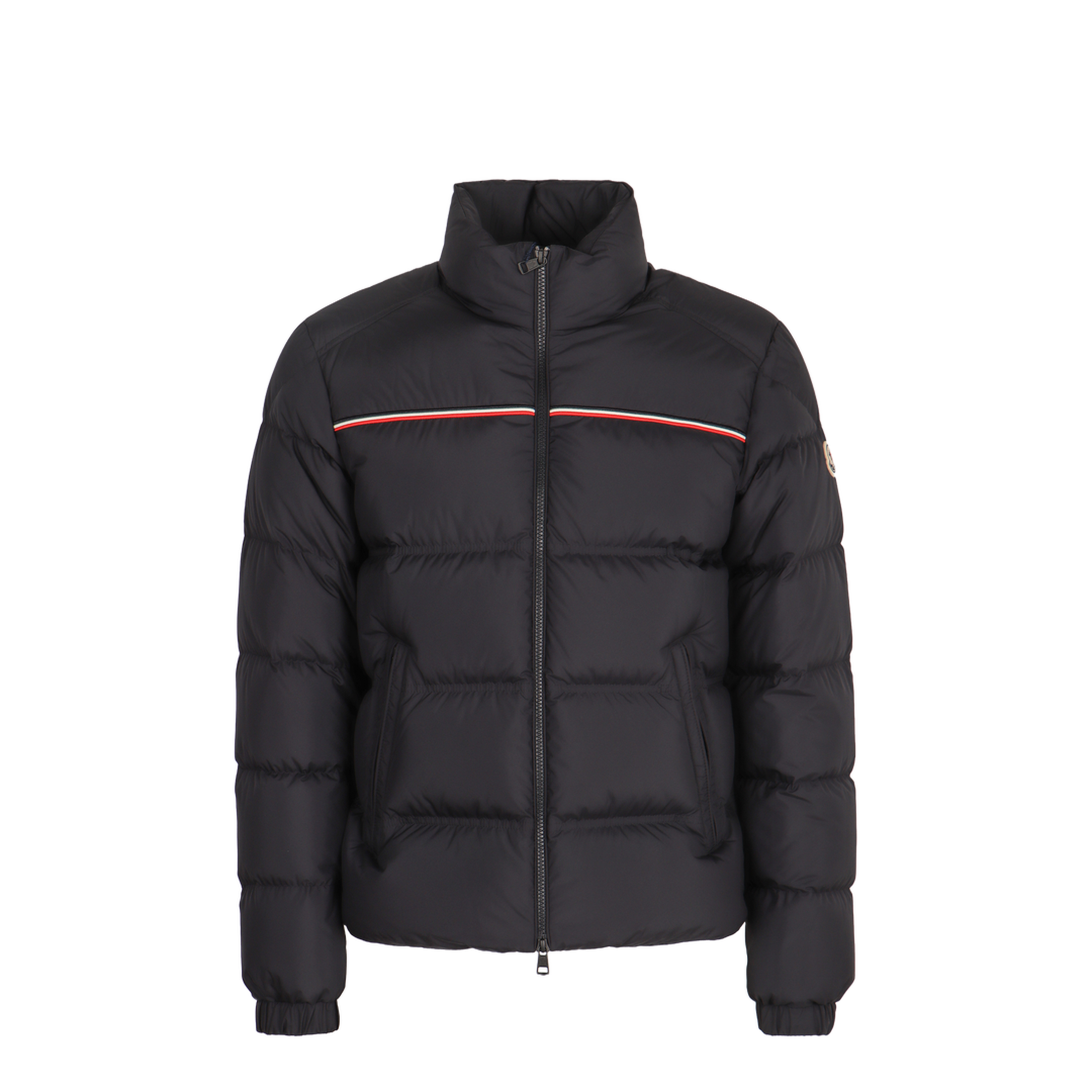 Navy Blue Bouvaque Short Down Jacket