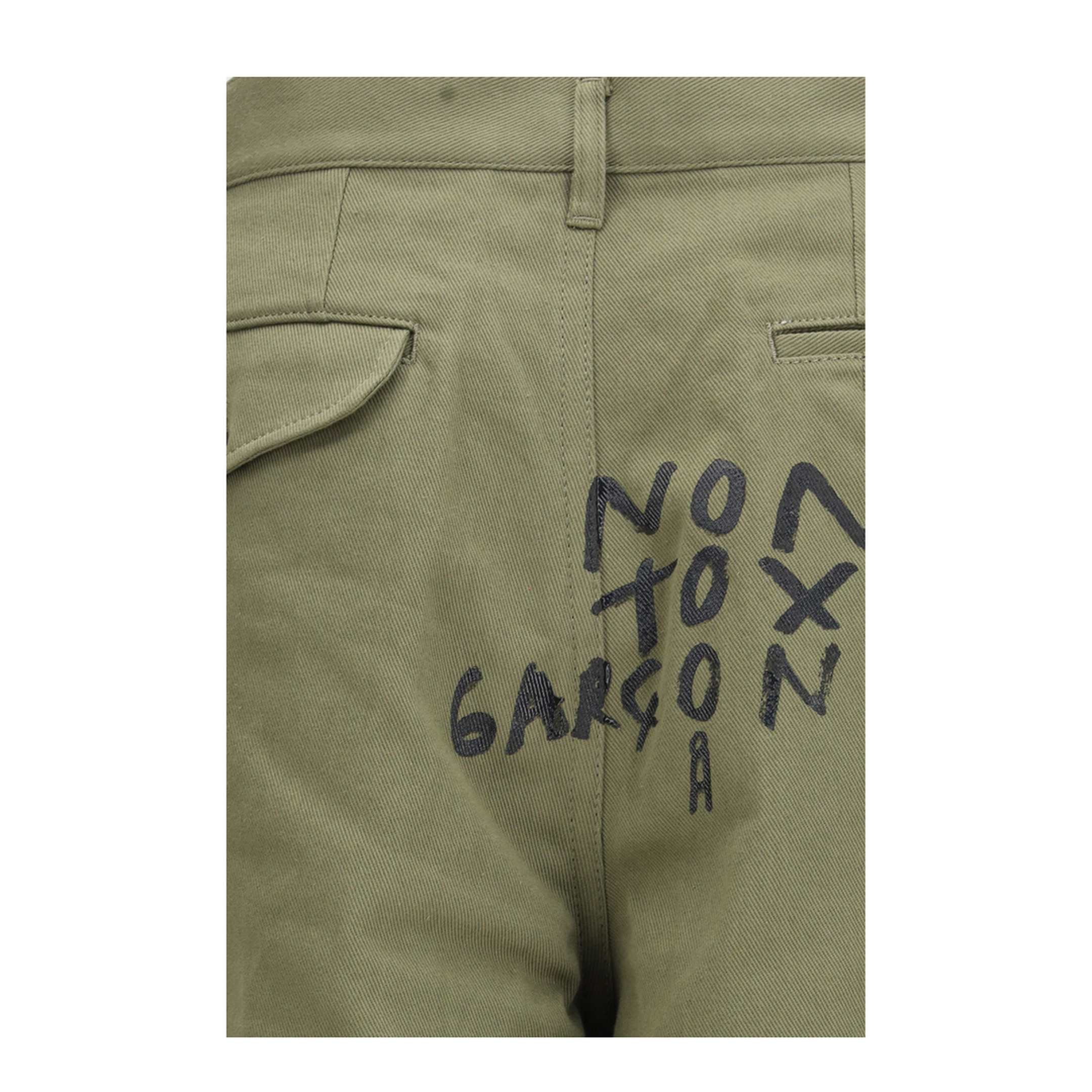MAYFEYR - Comme Des Garcons - Cargo Shorts With Print - FQP504S26