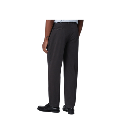 MAYFEYR - Santaniello - Black Cotton Trousers - DSE3295CO97