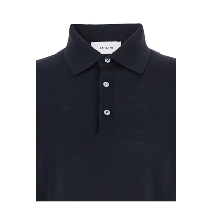 MAYFEYR - Lardini - Wool Polo Shirt Long Sleeves - CNLPML62CN64021999