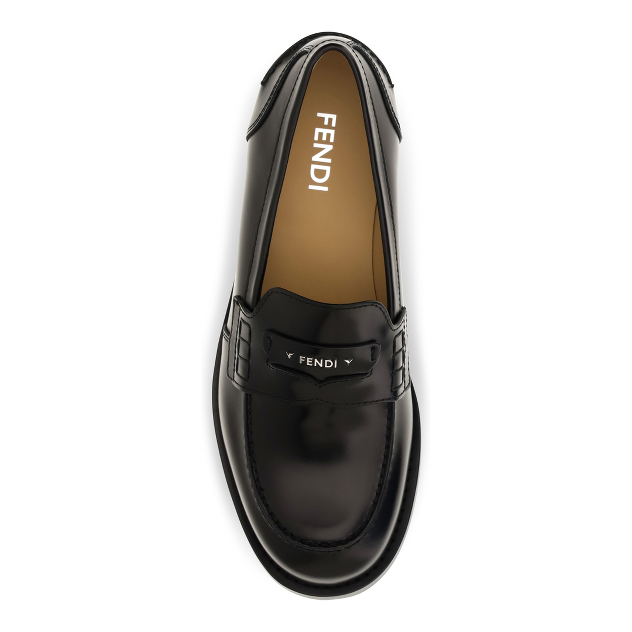 MAYFEYR - Fendi - Ateneo Calfskin Loafers - 7D196469F