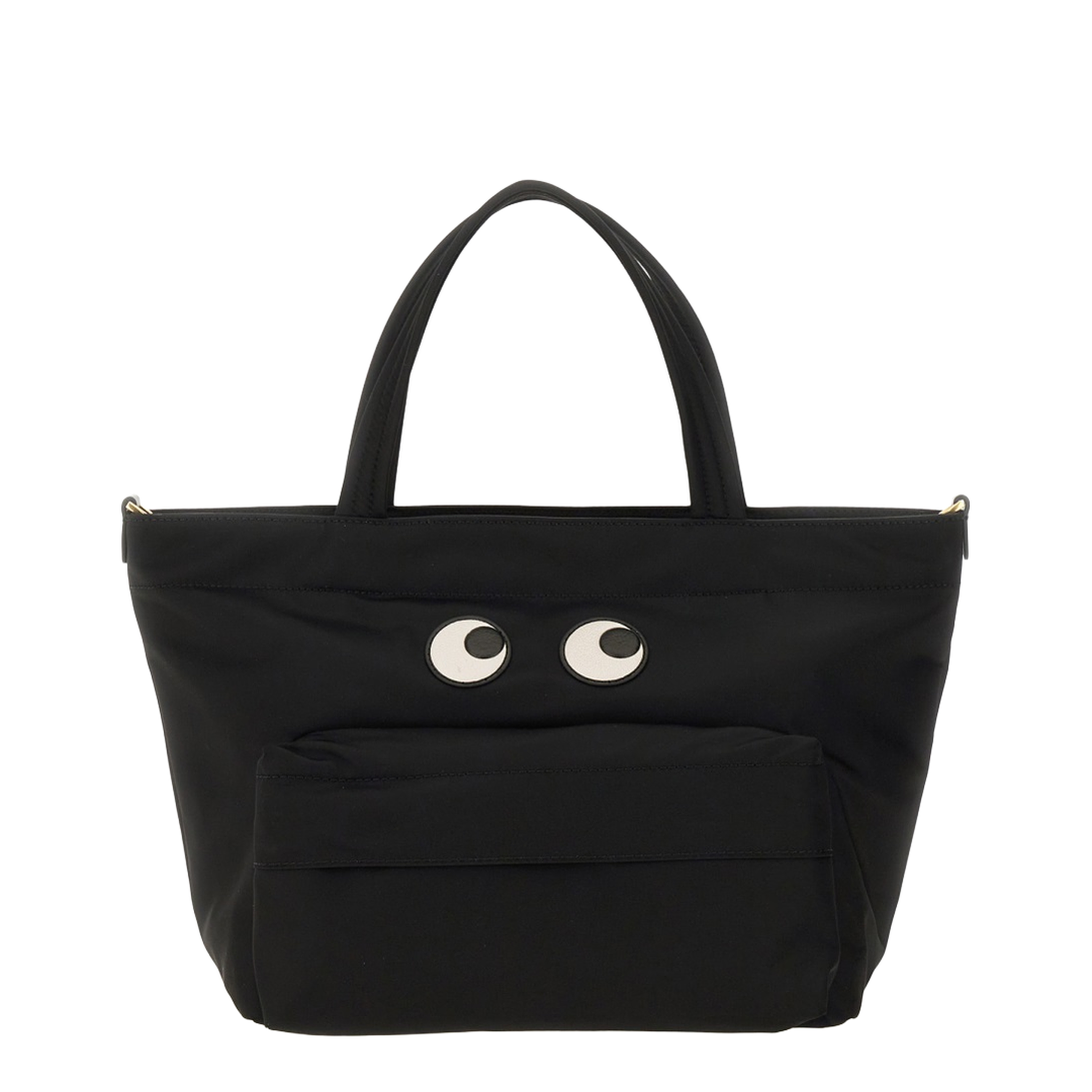 Eyes Mini ECONYL® Tote Bag - Black