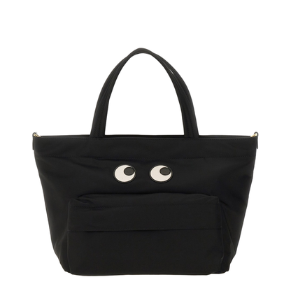 Eyes Mini ECONYL® Tote Bag - Black