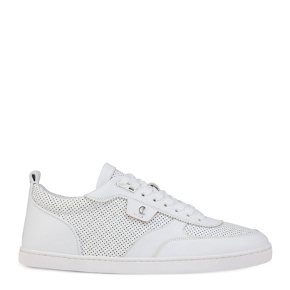 White Front Lace-Up Fastening Shoes