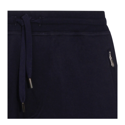 Techno Cotton Fleece Bermuda Shorts Black