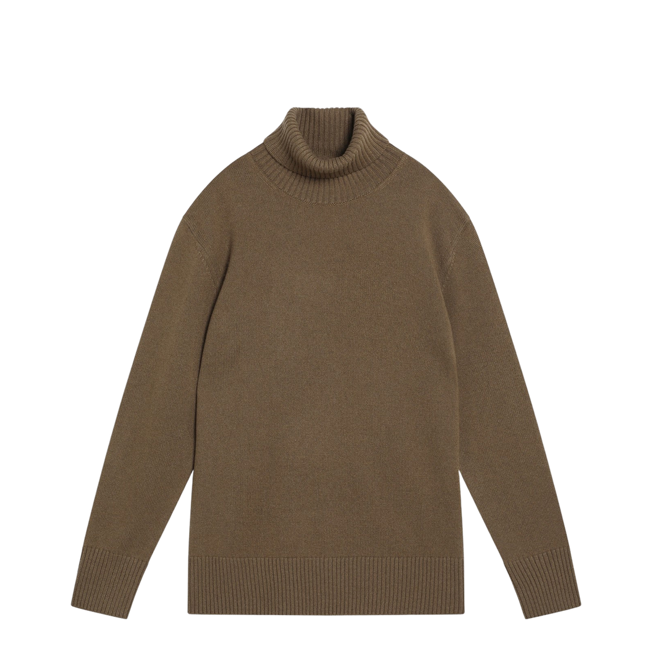 MAYFEYR - Toteme - Brown Cashmere Turtleneck Sweater - 252-WRT0474YA0016288
