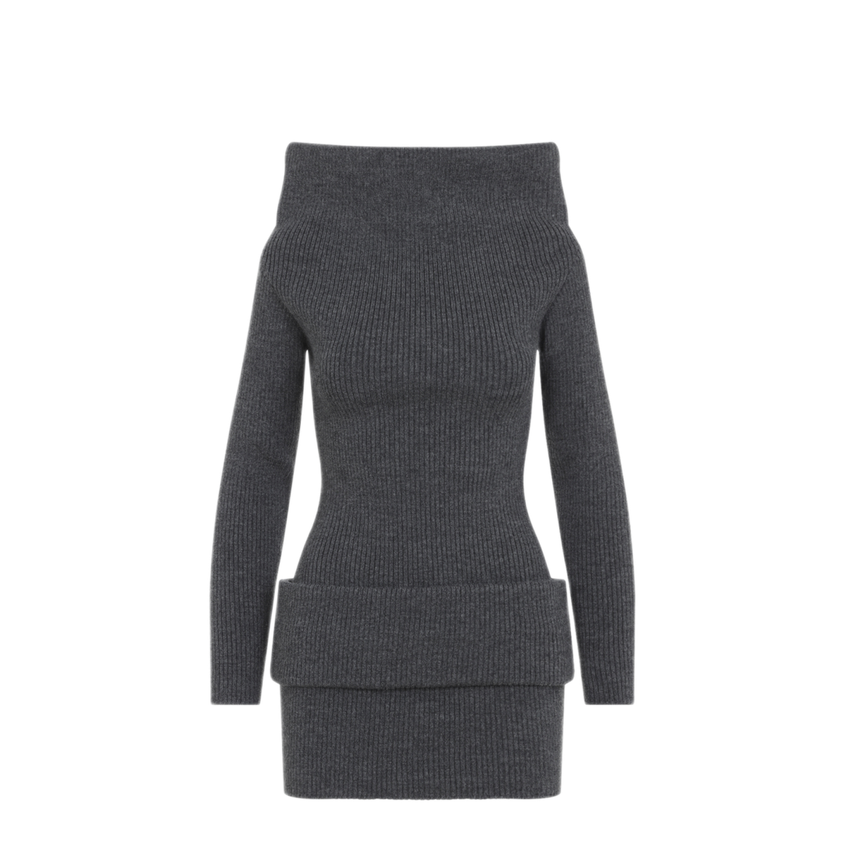 MAYFEYR - Jean Paul Gaultier - Leather Tag Details Short Dress - 2604WDR177K04107