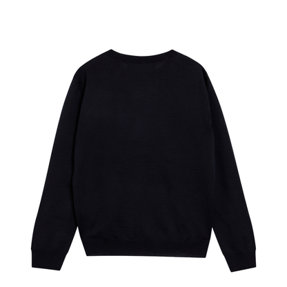 Midnight Blue Wool Sweater