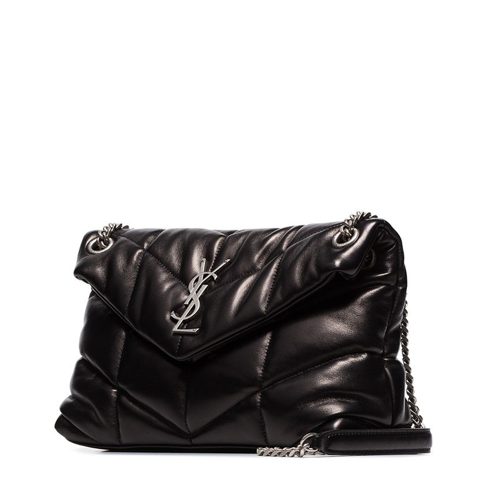 Puffer Small Nappa leather Shoulder Bags - Black