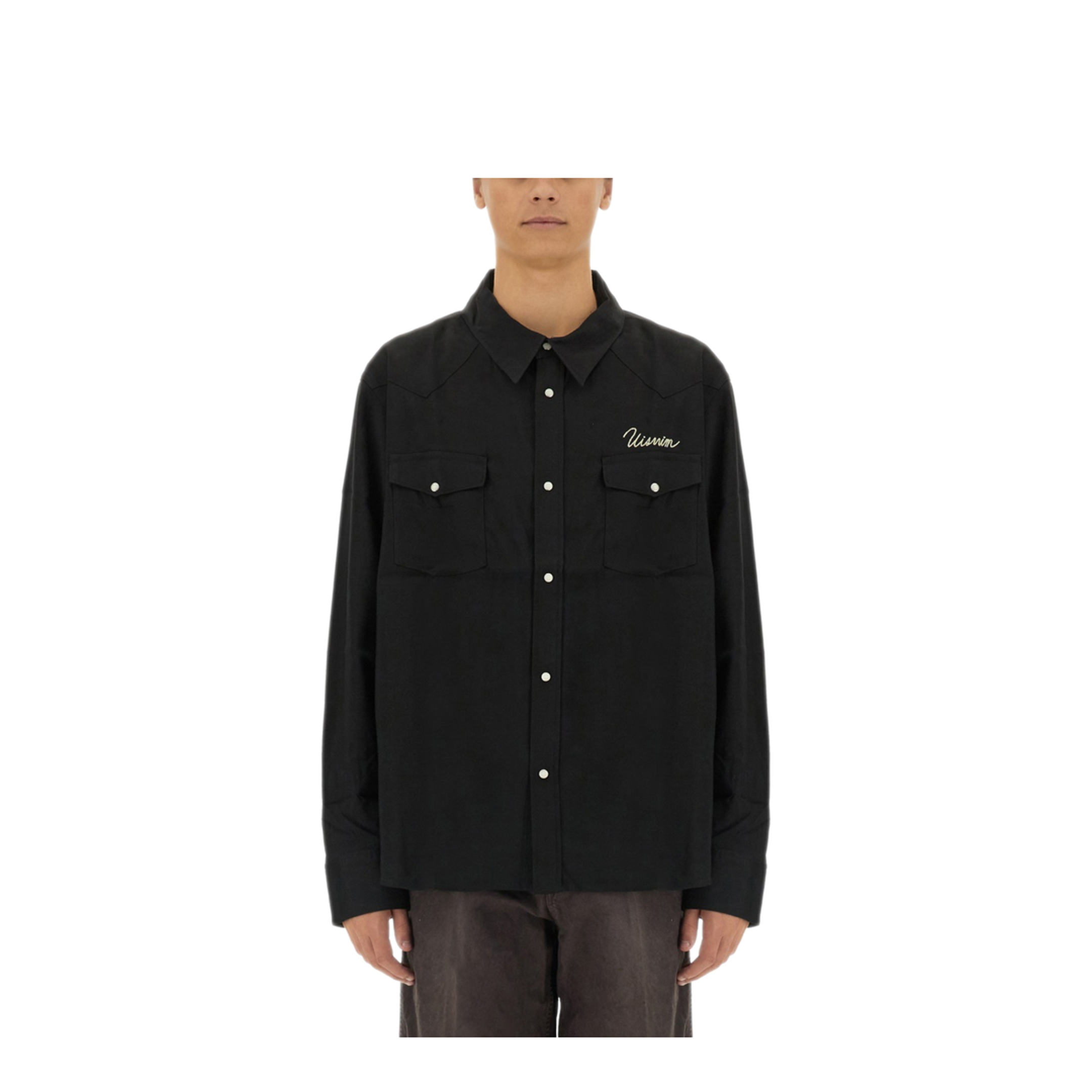 MAYFEYR - VISVIM - Shirt With Logo - 0124205011011BLACK