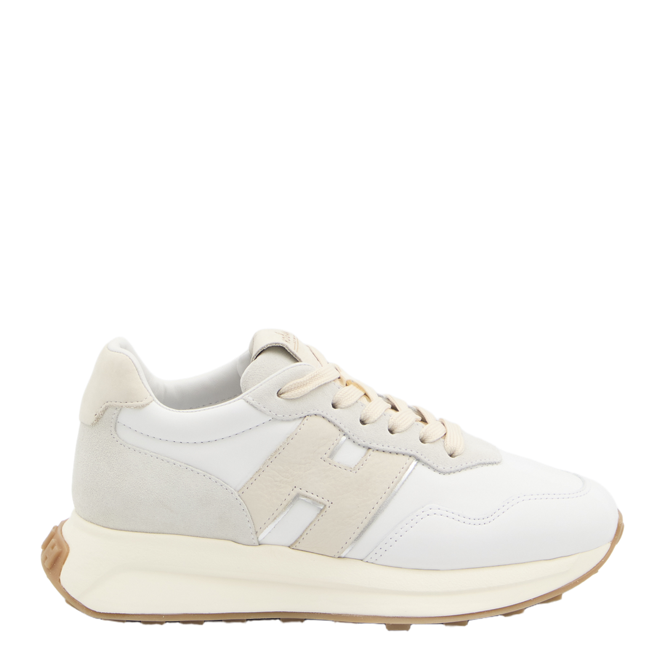 Sneakers White Grey Beige