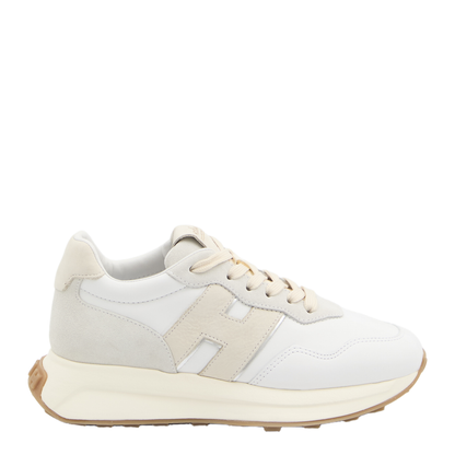 Sneakers White Grey Beige