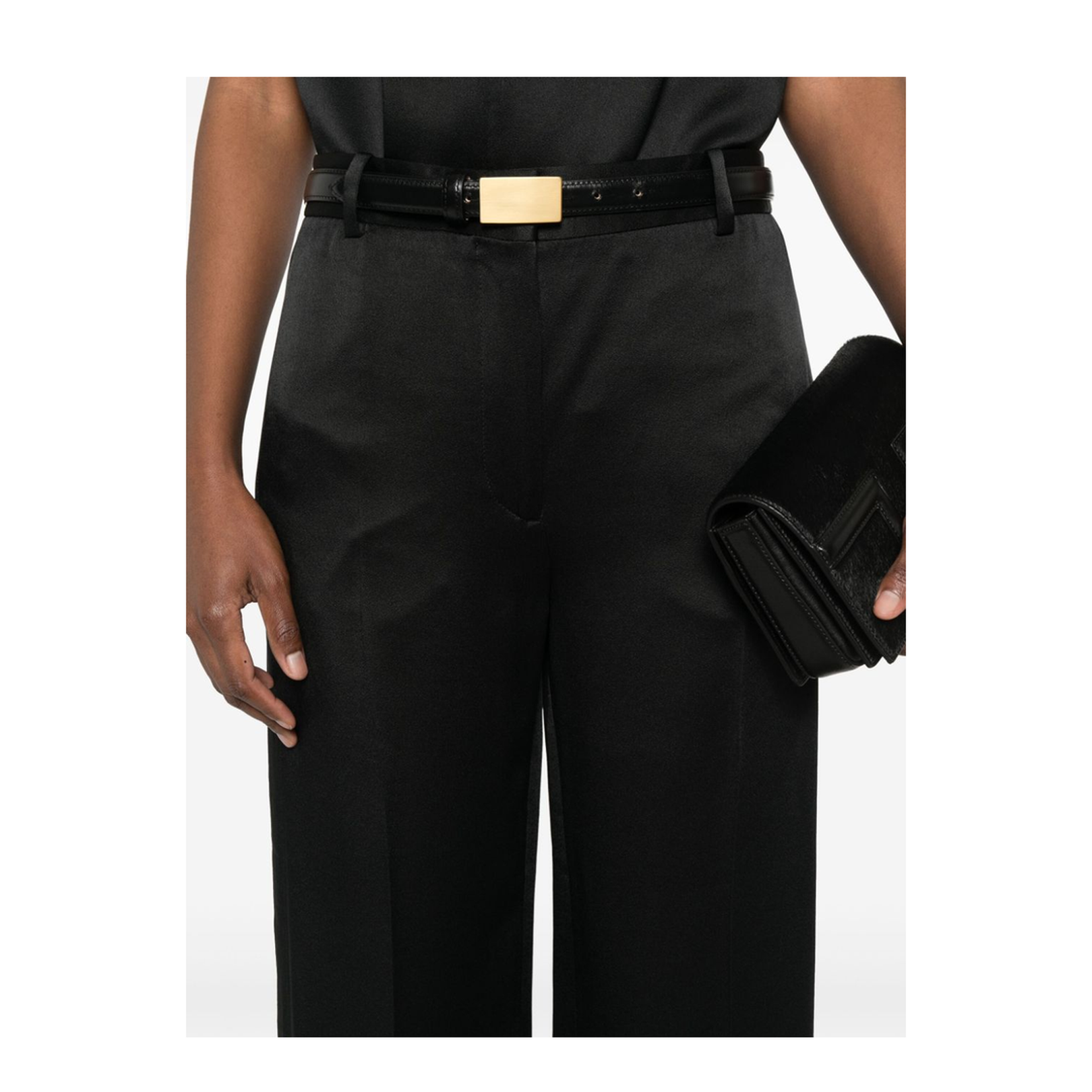 Cuff-slit Trousers