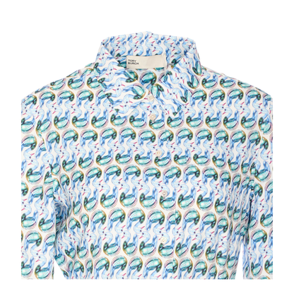 Printed Twill Dress