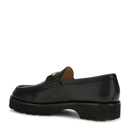MAYFEYR - Valentino - Vlogo Signature Leather Loafers - 9W2S0NF5NDB