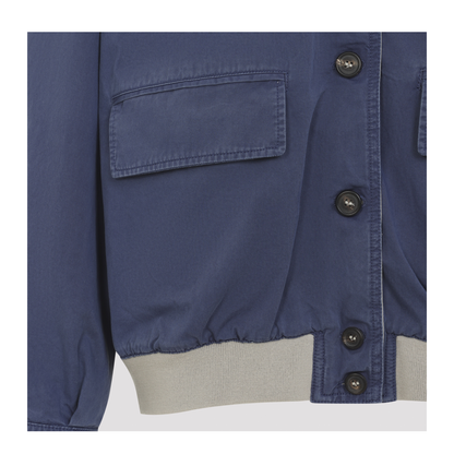 MAYFEYR - Miu Miu - Old Washed Twill Blouson - ML1492SOOO190XF04XB