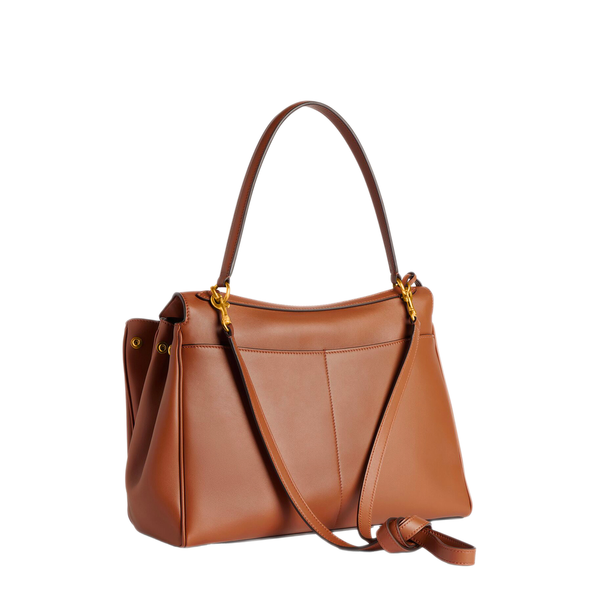 Rodeo Medium Calfskin Handbag - New Tan