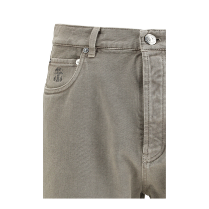 MAYFEYR - Brunello Cucinelli - Garment-Dyed Denim Pants - M237PO1090