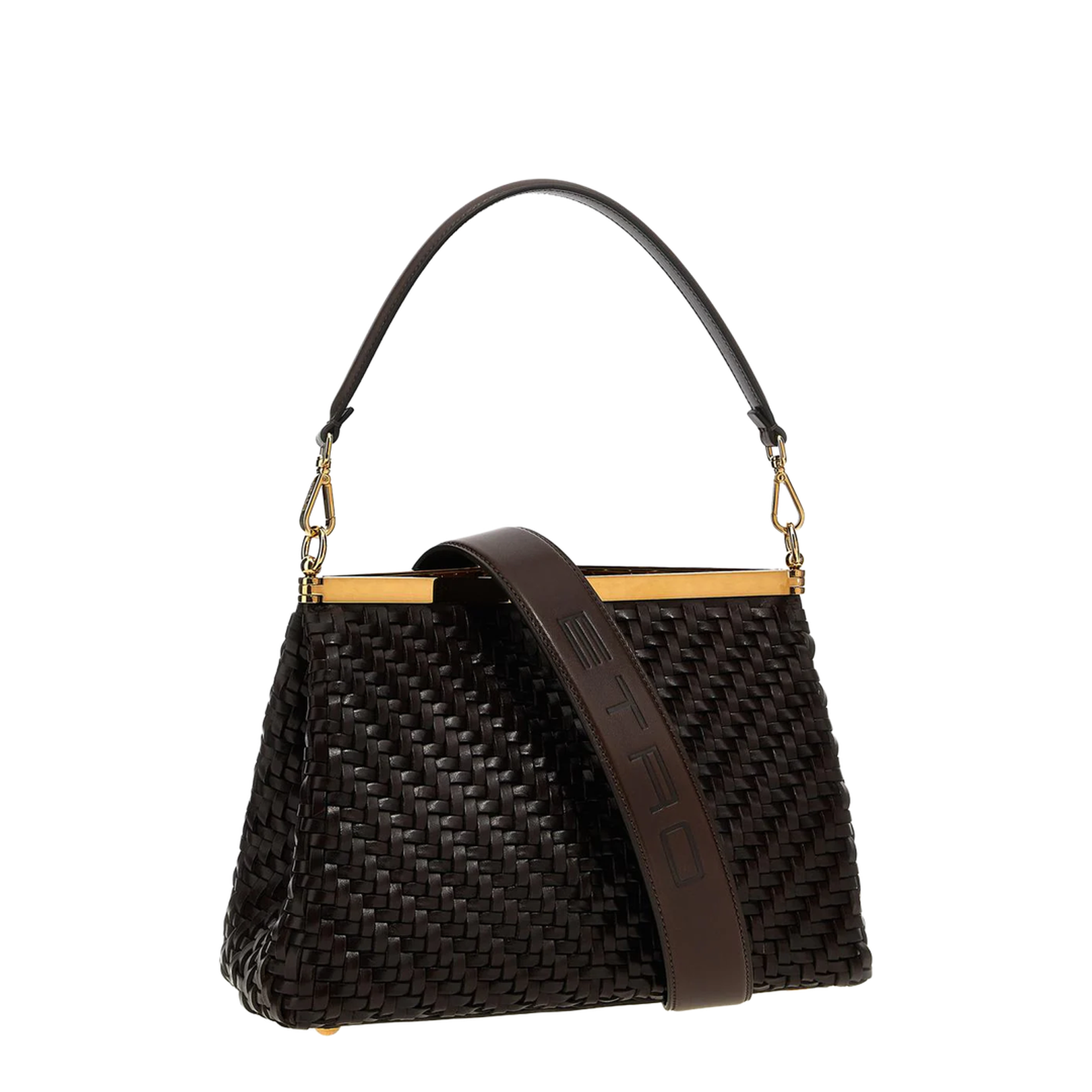 Medium Woven Vela Bag
