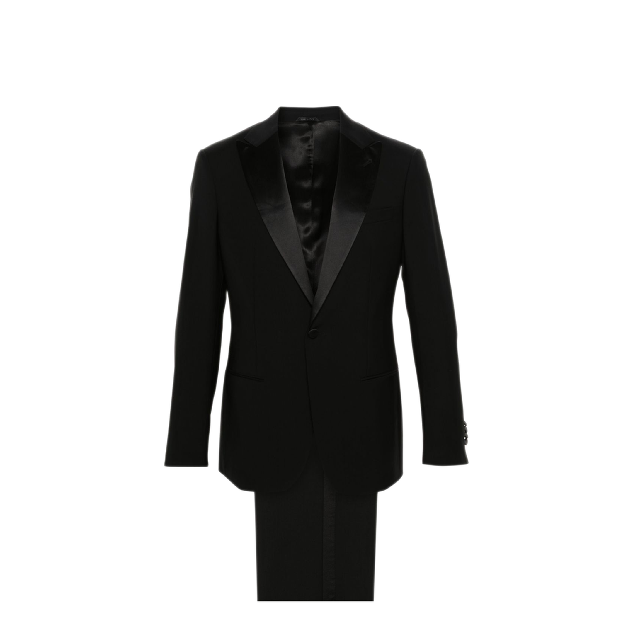MAYFEYR - Giorgio Armani - Black Virgin Wool Suit - 2CGAS01MT00FMUC99