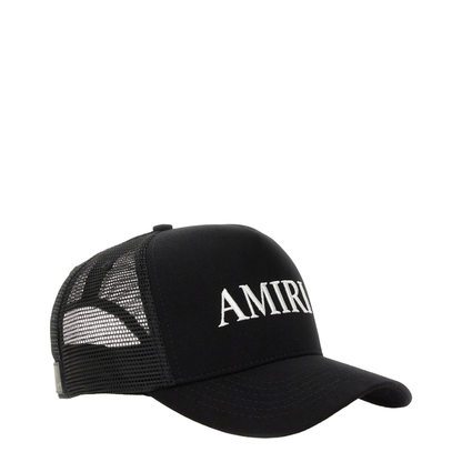 MAYFEYR - Amiri - Core Logo Trucker Hat - AMHATR1014BLACK