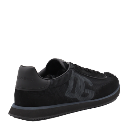 MAYFEYR - Dolce & Gabbana - Mixed-Material Cushion Sneakers - CS2288A53558B956