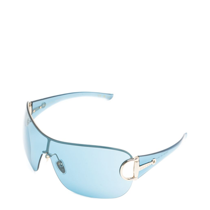 Frameless Mask-Style Sunglasses