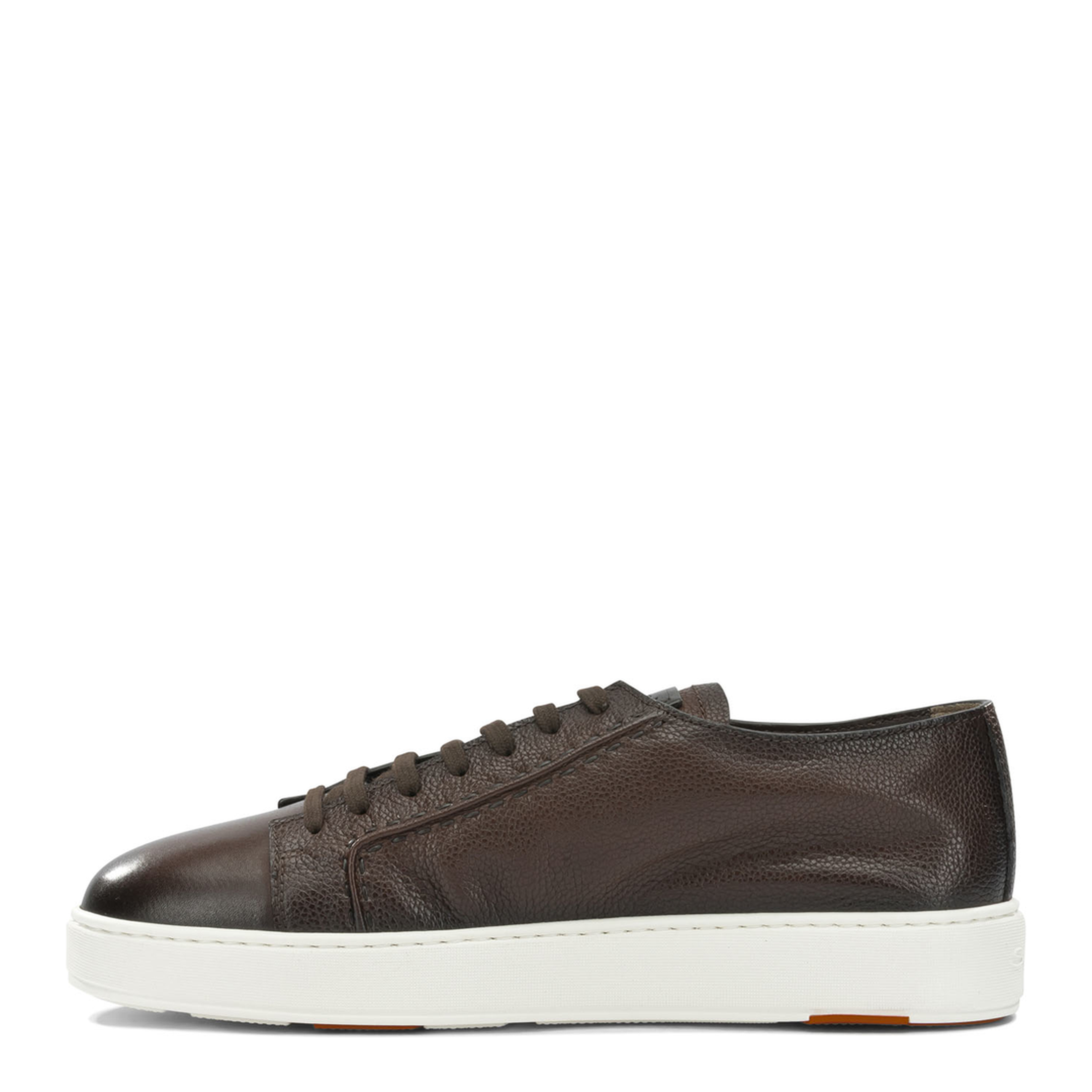 MAYFEYR - Santoni - Low Top Leather Sneakers - MBCD22223BARKEVRT50T50