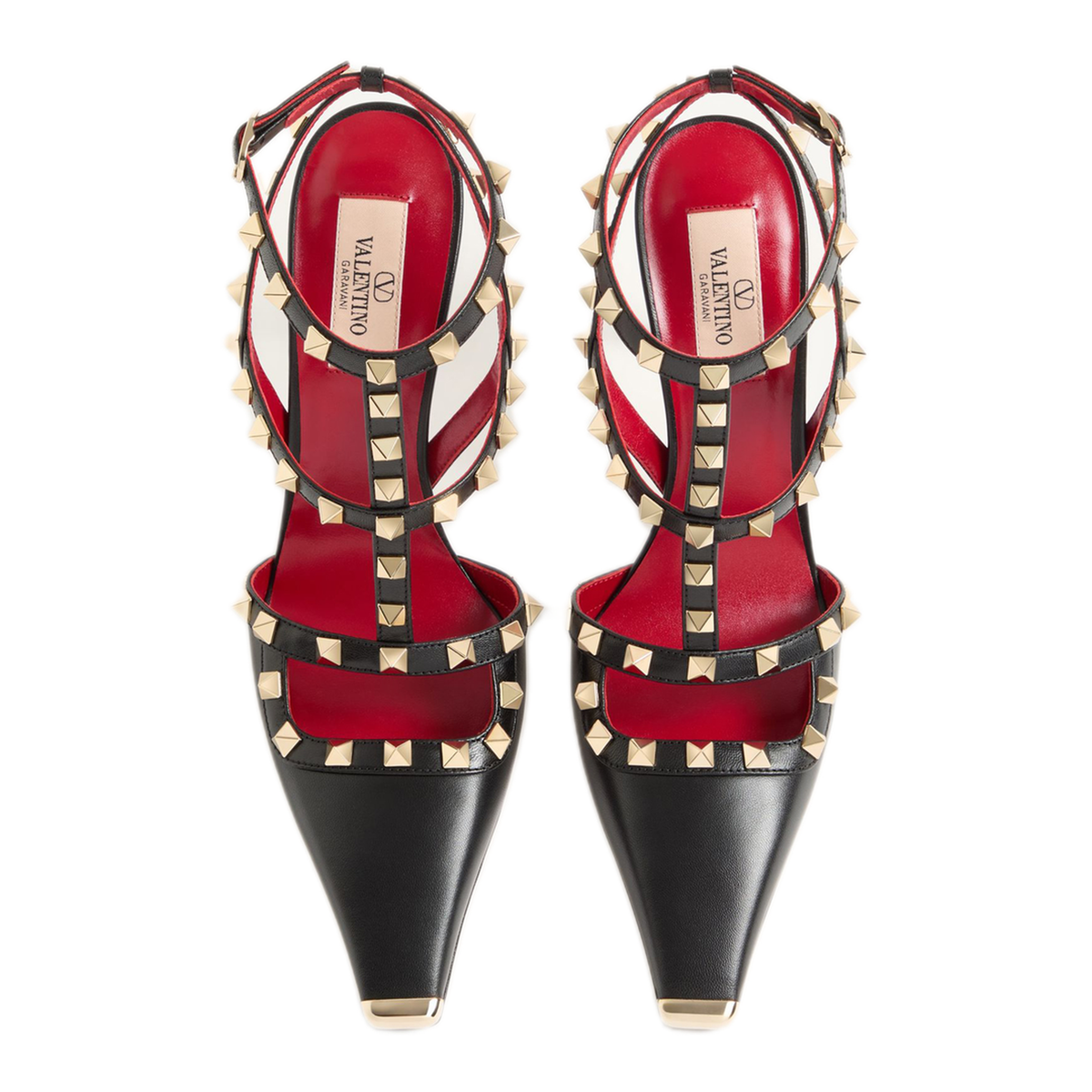 Ankle Strap Rockstud Pumps