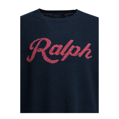MAYFEYR - Polo Ralph Lauren - Crew Neck Sweater With Logo - 710A12989002DARKCOBALTCOMBO