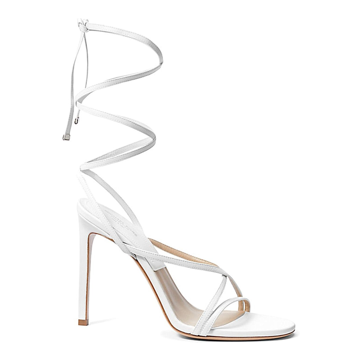 MAYFEYR - MICHAEL KORS - Pelle Sandalo Size 40 Bianco - 46S3DRHA2L100